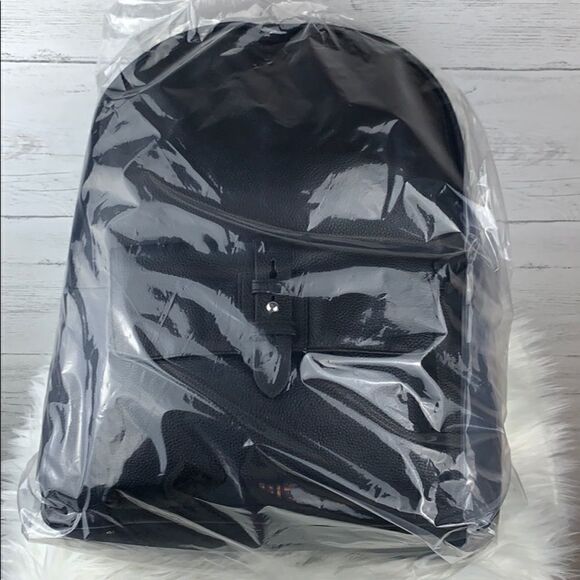 Cole Haan Leather Backpack - Picture 5 of 6